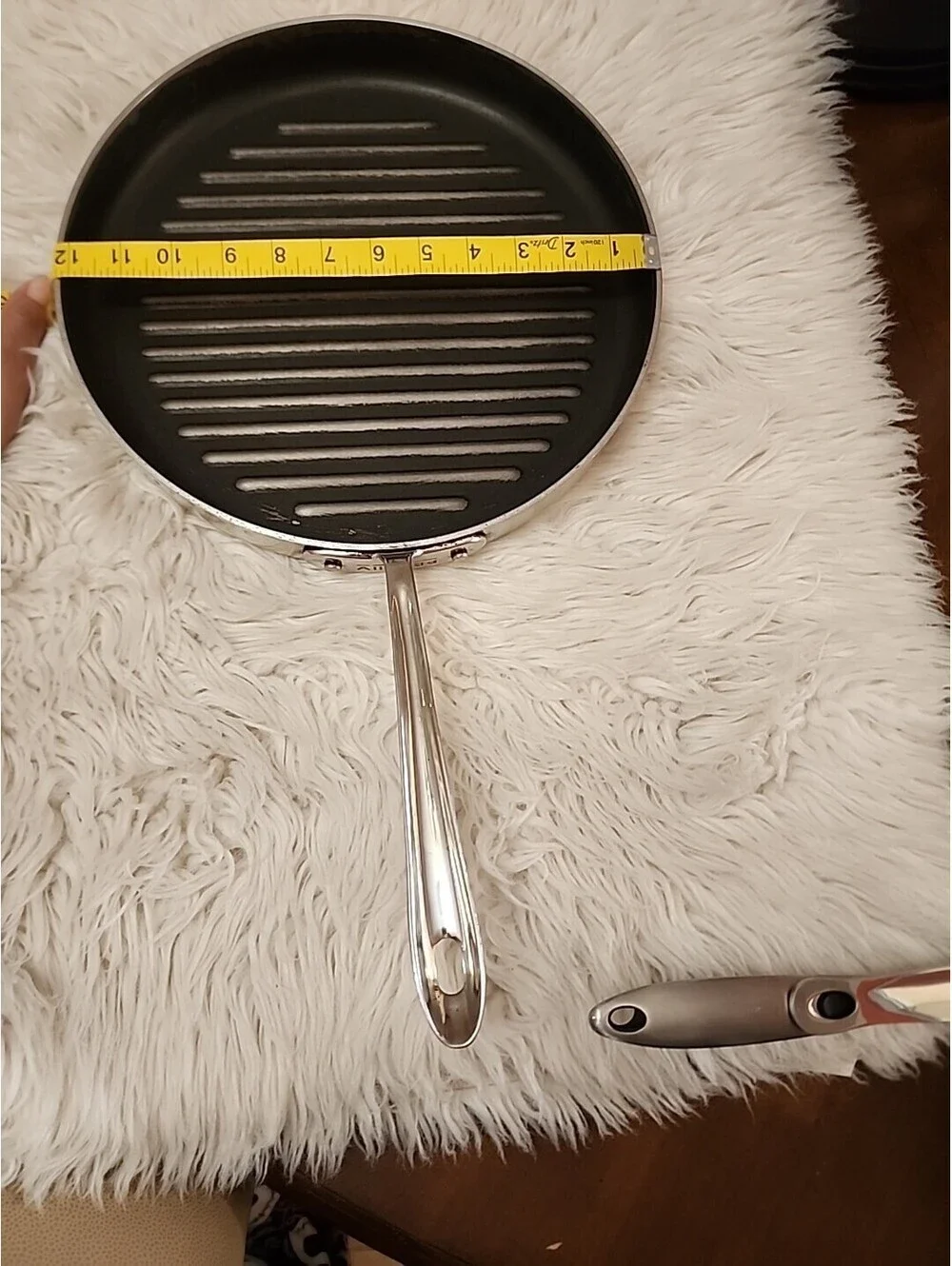 All-Clad 12” Non-stick Round Grill/Panini Pan